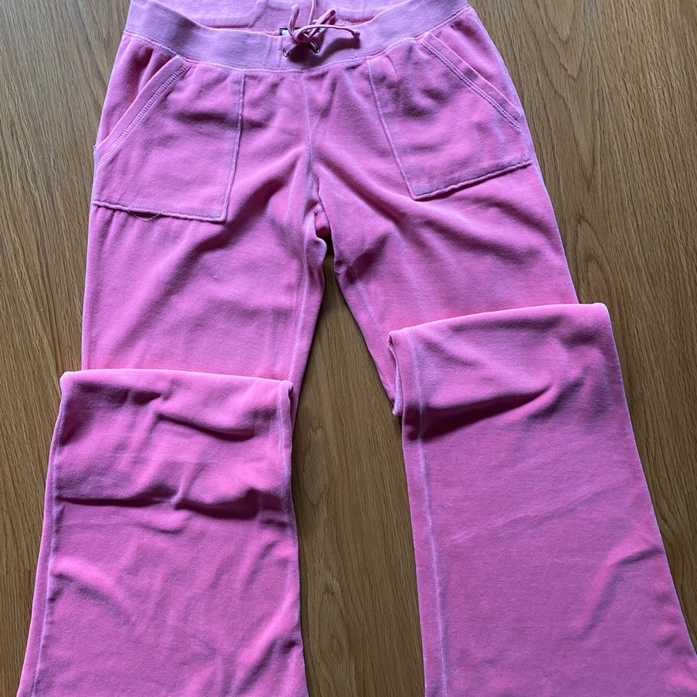 Juicy Couture Velour Bubblegum Pink Bottoms
